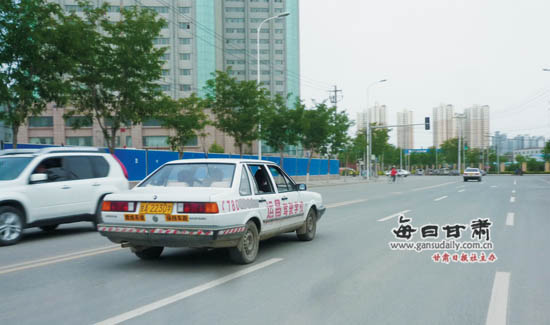 兰州安宁:新修马路成驾校及私家车练车场(图)-