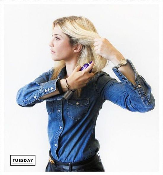 懒人一周<em>不洗头发</em>型计划-发型-<em>每日</em>甘肃-女性