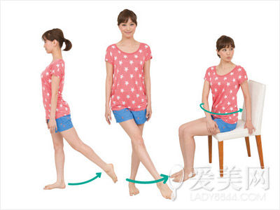 4动作矫正体姿瘦腿瘦腰-瘦腿|瘦腰