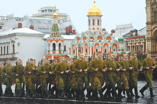 俄罗斯首都莫斯科红场举行阅兵式-俄罗斯|阅兵