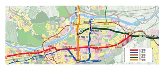 兰州市城市轨道交通近期建设规划通过批准