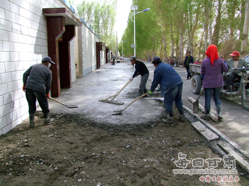 金塔着力打造美丽乡村-金塔县-每日甘肃-酒泉
