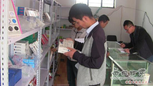 水川畜牧兽医站开展兽药饲料检查工作-水川镇