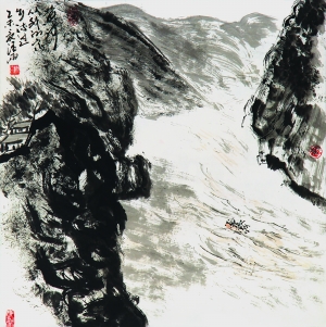 【大敦煌】黄河画家何建祥艺术侧记