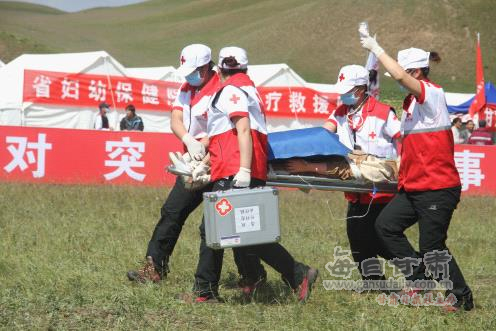 甘肃省红十字会黄河医院医疗队赴甘南开展地震