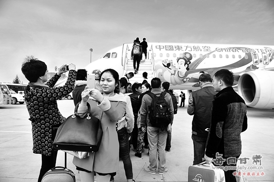 东航兰州-长沙-汕头往返航线开通(图)-航线|开通