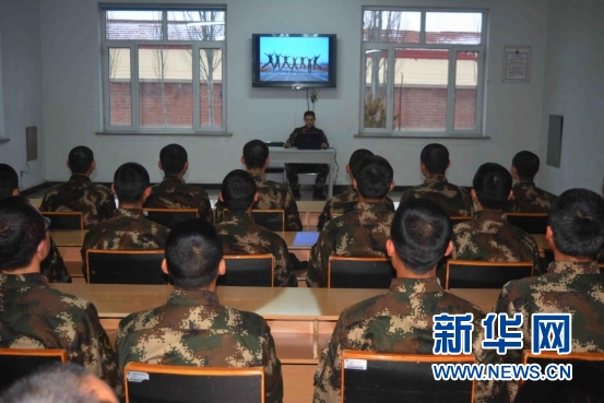武警内蒙古森林总队新兵团制作微电影记录新兵