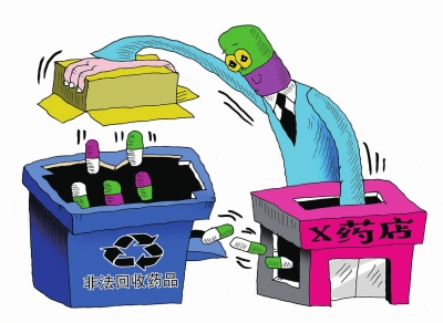 靠回收药品赚钱需加大经济惩罚力度-回收药品