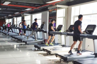 兰州市民春节大吃大喝变胖了 节后健身房减肥