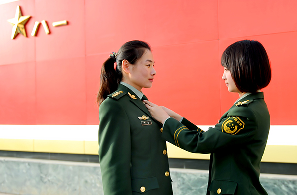 白银市公安消防支队女官兵特写-特写-每日甘肃