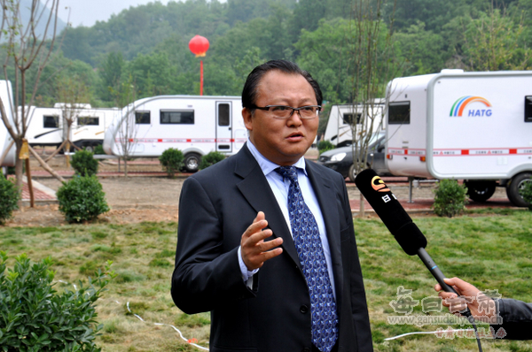 甘肃公航旅集团首个自驾车房车露营地在康县开