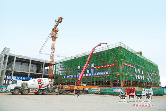 庆阳市大剧院项目总投资2.1亿元 已完成投资7