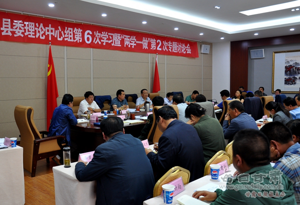迭部县:召开“两学一做”第2次专题讨论会议