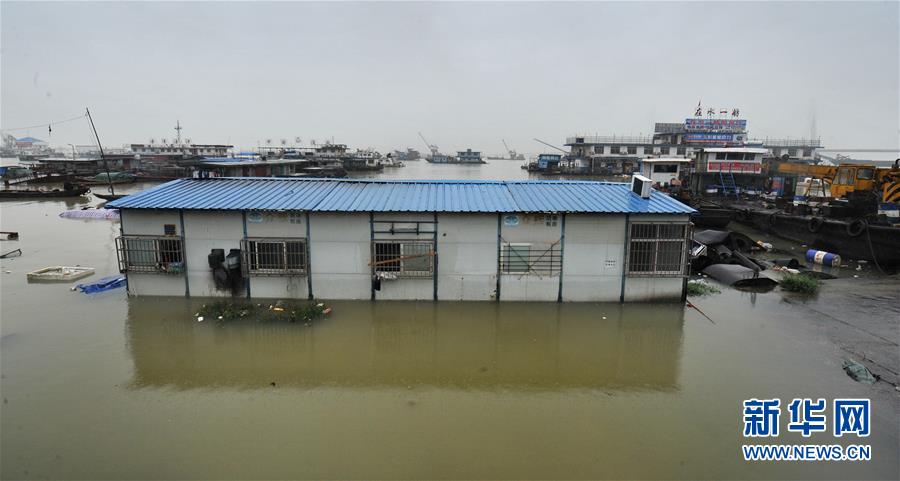 洞庭湖水位超警戒-洞庭湖