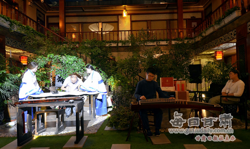 芳沁茶书院以雅会友--每日甘肃-专稿