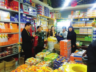 兰州7天连锁酒店、会宁路市场消防不过关被责