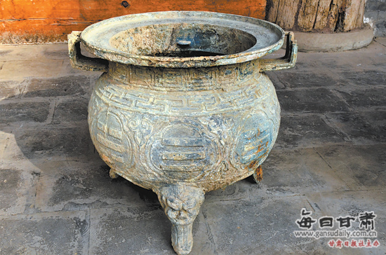 【镇馆之宝】泾川博物馆藏元辛卯水泉禅寺铜炉