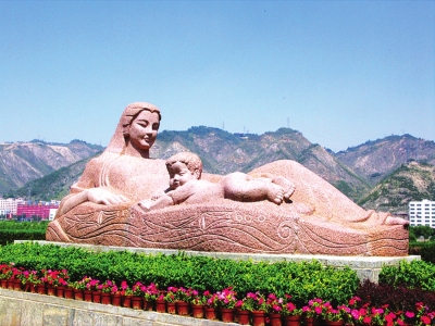山东滨州仿冒的"黄河母亲"雕塑12月27日被正式拆除