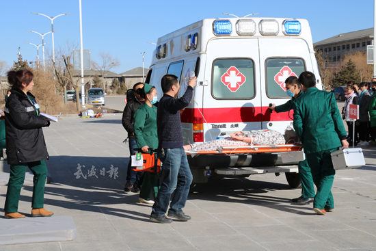我市举行地震灾害医疗卫生救援应急演练-武威