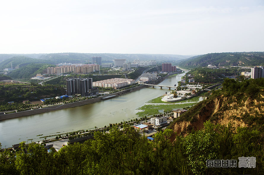 宁县县城三江两岸风景如画(图)