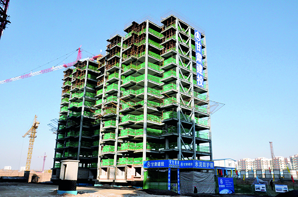 甘肃建投强力推进西北装配式钢结构住宅产业化