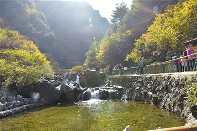 大墩峡—双节旅游人气火爆