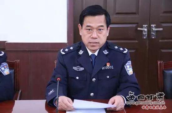 嘉峪关市副市长,市公安局党委书记,局长李生武主持座谈会并讲话,天津