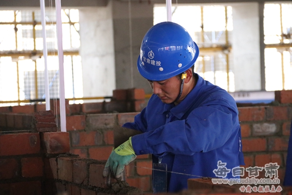 第六届全国职工职业技能大赛选拔赛砌筑工省