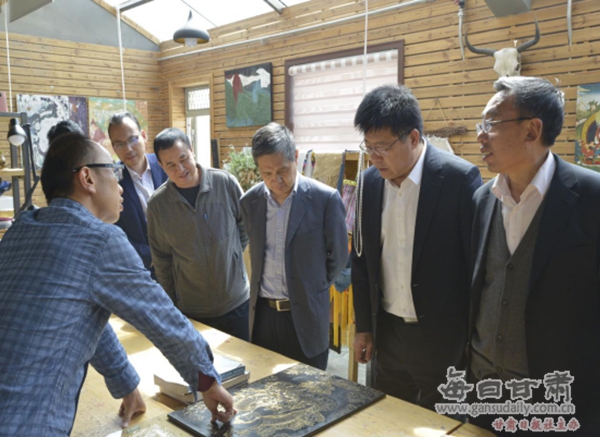 沈阳农业大学一行来甘肃民族师范学院考察交流