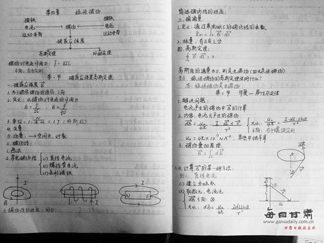 大学生们看过来,别人家的笔记长这样!
