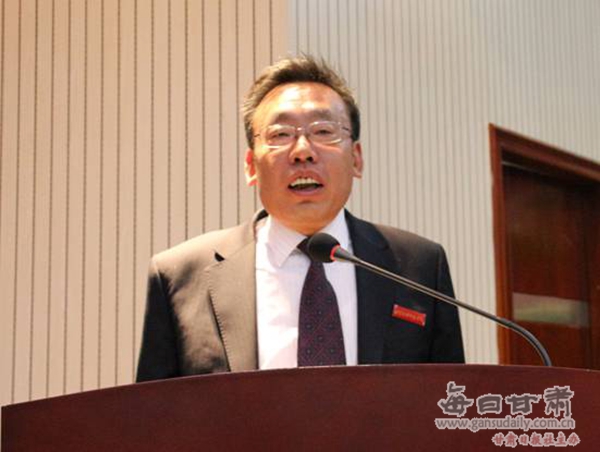 校园新媒体  上午8时,发行研讨会在甘肃民族师范学院举行,校党委书记