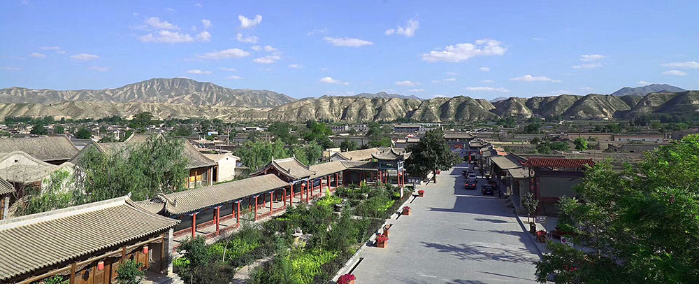 青城古镇位于甘肃省榆中县最北端的黄河南岸,是兰州市唯一的历史