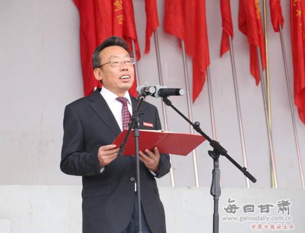 甘肃民族师范学院隆重举行2018级新生开学典礼暨军训动员大会