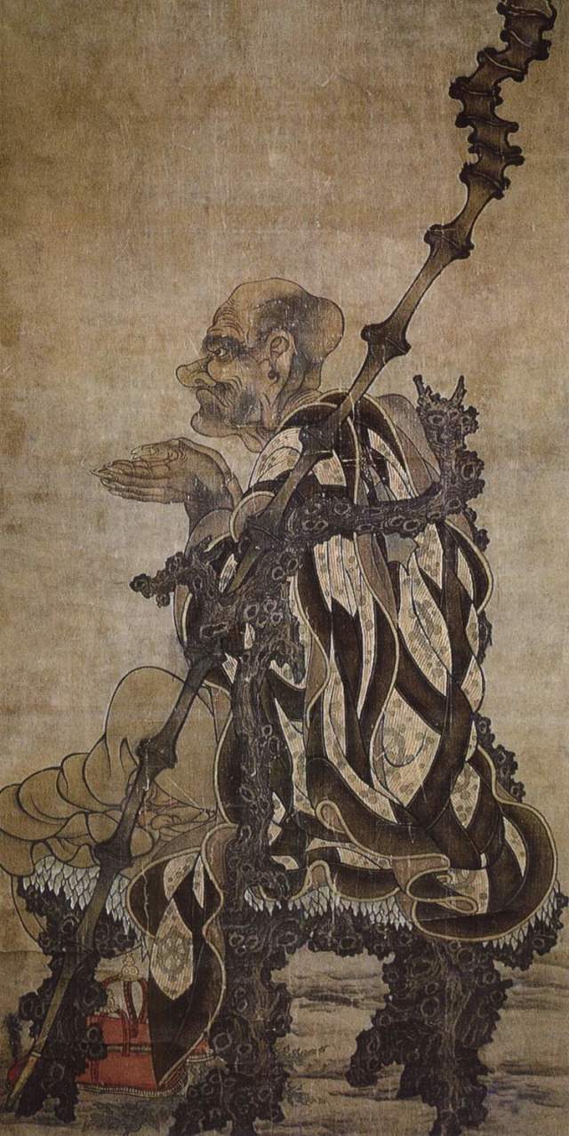 26、《十六罗汉图》·之一/贯休