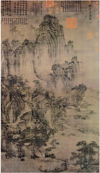 28、《匡庐图》/荆浩