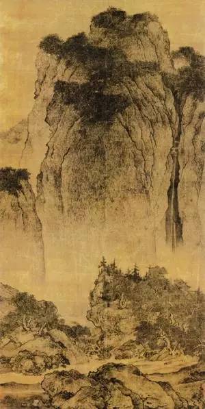 35、《溪山行旅图》/范宽
