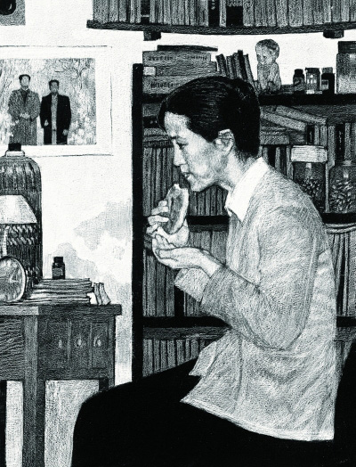 人到中年(连环画) 1981年 尤劲东 中国美术馆藏