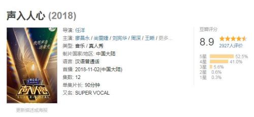 曲高不和寡? 这档节目让美声不再“高冷” 来源:豆瓣截图