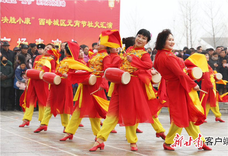 庆阳：火红的社火“耍”起来