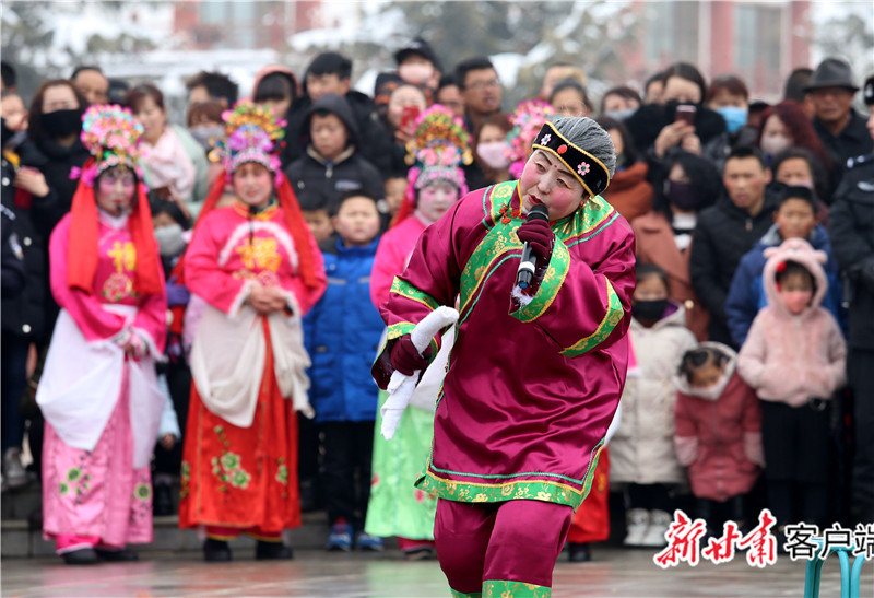 庆阳：火红的社火“耍”起来