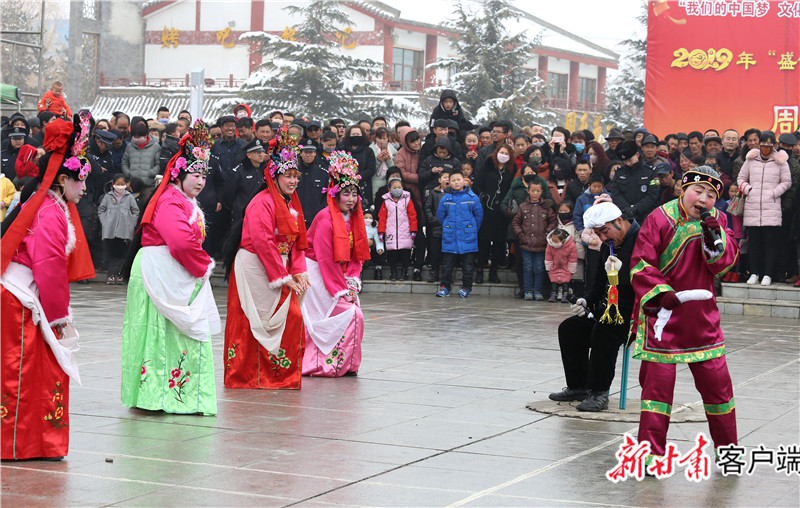 庆阳：火红的社火“耍”起来