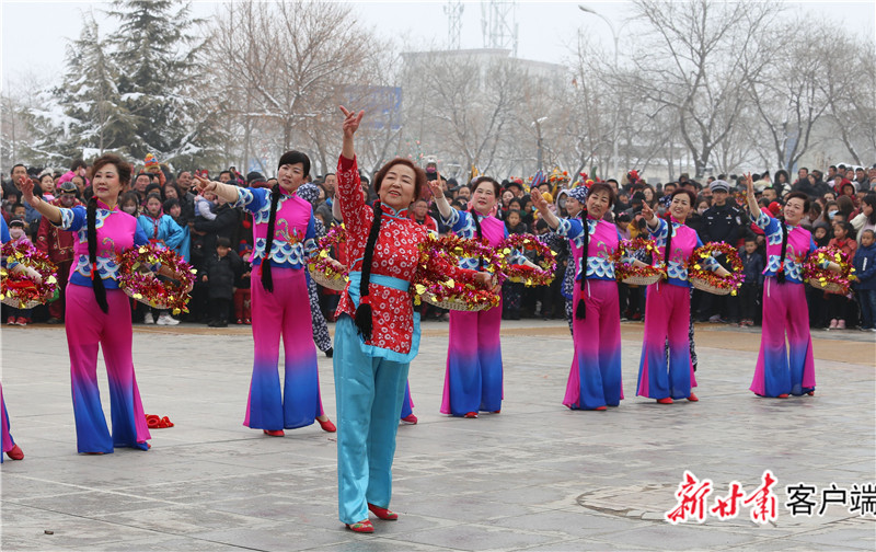 庆阳：火红的社火“耍”起来