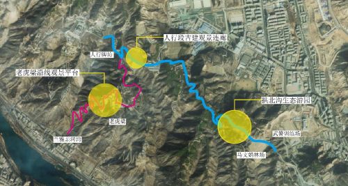 兰州罗九公路城关段北面山景观将提升