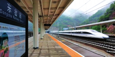 宝兰高铁天水东岔站正式开通运营