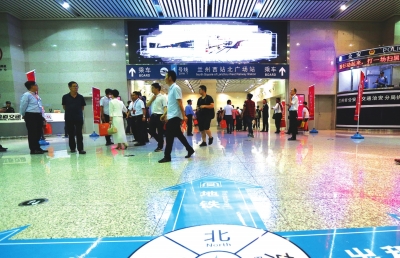 兰州轨道交通1号线一期工程开通试运营