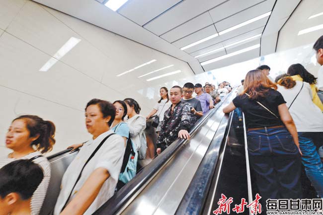 【兰州地铁来了】速度的体验（组图）