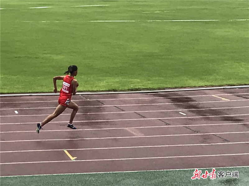 看！甘肃姑娘王盼盼二青会“盼”来一铜