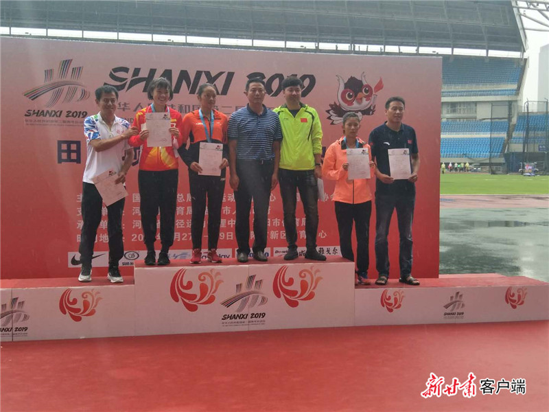 看！甘肃姑娘王盼盼二青会“盼”来一铜