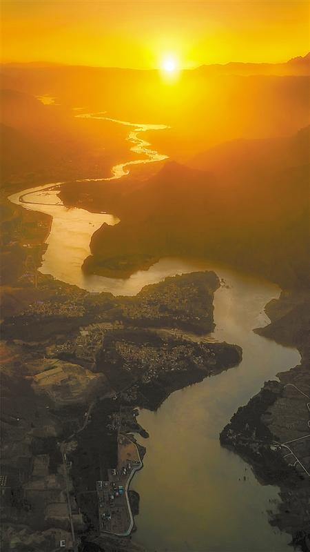 九曲黄河润陇原