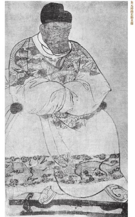 朱元璋画像。来源：故宫博物院
